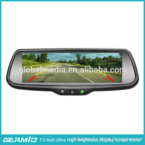 7.2 inch LCD Screen rearview mirror With Backup Camera